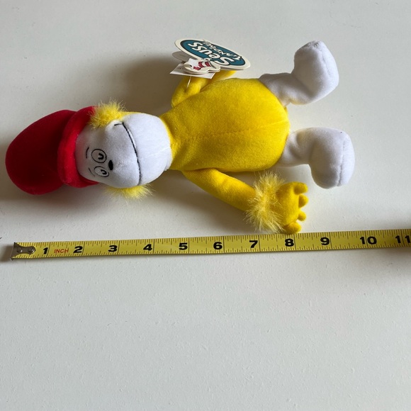 NWT Dr.Seuss Sam I Am Cat In The Hat Plush 9" Universal Studios Vintage 1998 toy - Picture 7 of 8